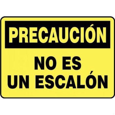 Accuform OSHA CAUTION SAFETY SIGN NOT A STEP SHMSTF653VP